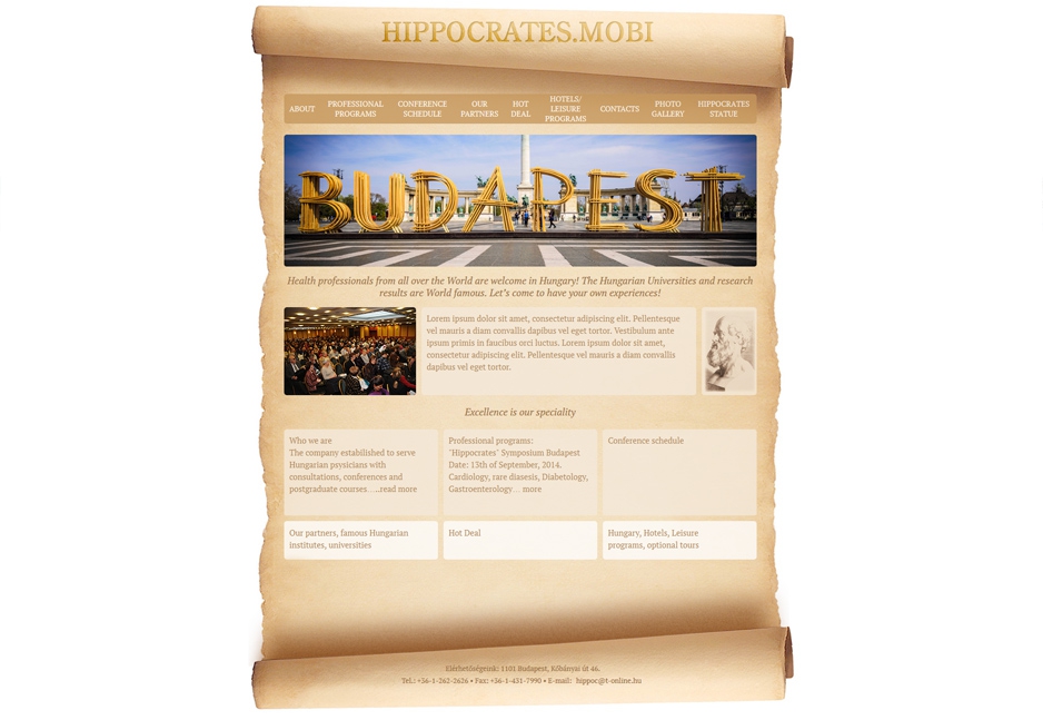 Hippocrates.mobi | weboldal